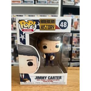 VAULTED Jimmy Carter Funko Pop #48 American History President Icon James Georgia